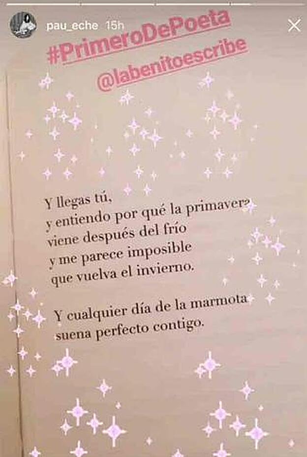 Esta es la poesía que Paula Echevarría habría dedicado a Miguel Torres.