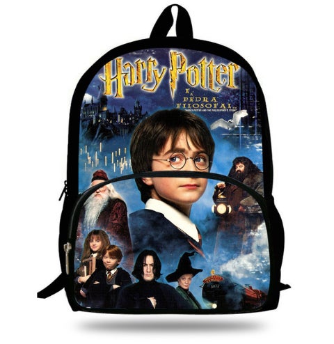 Mochila de Harry Potter, con lago de la primera película, de Aliexpress: entre 15 y 18 euros.