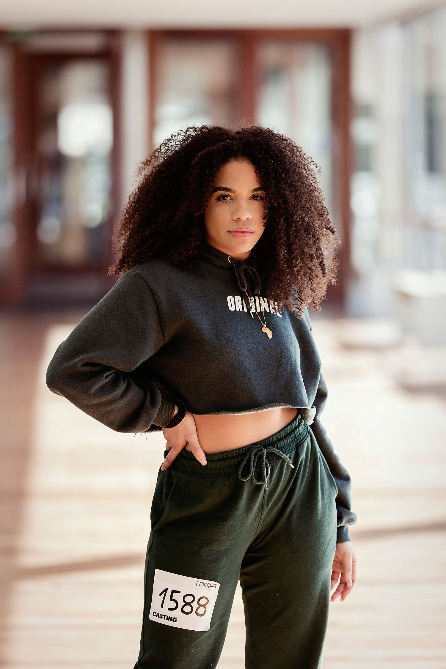 Saydi Lubanzadio, concursante de 'Fama, a bailar'.