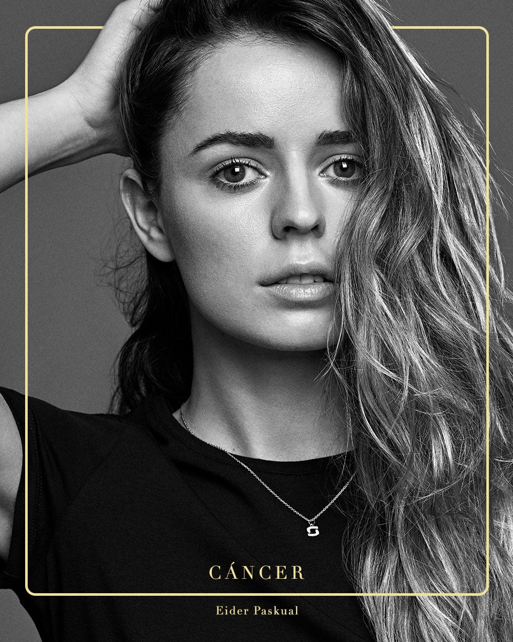 Aristocrazy colección Zodiac: Cáncer. Retrato de Eider Paskual, fotografiada por Gonzalo Machado.