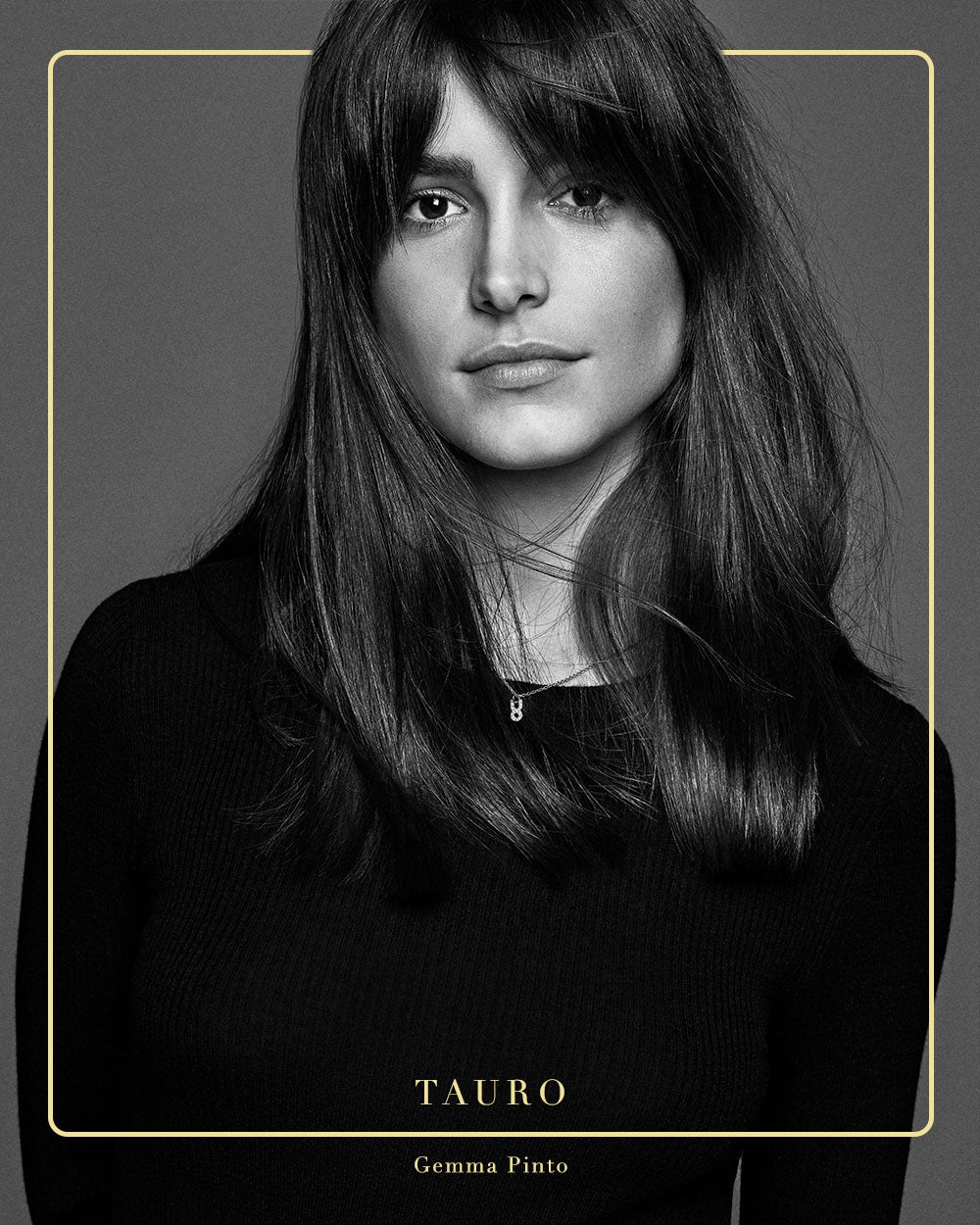 Aristocrazy colección Zodiac: Tauro. Retrato de Gemma Pinto, fotografiada por Gonzalo Machado.