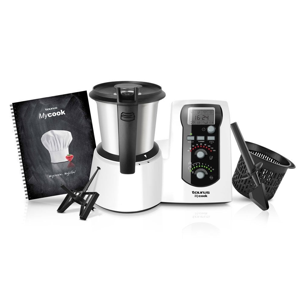 Una de las mejores ofertas que hemos encontrado en Amazon es este robot de cocina Taurus Mycook Easy de cocina por inducción. Costaba nada más y nada menos que 659 euros, ahora cuesta 399 euros. Una ganga para regalar el Día del Padre.