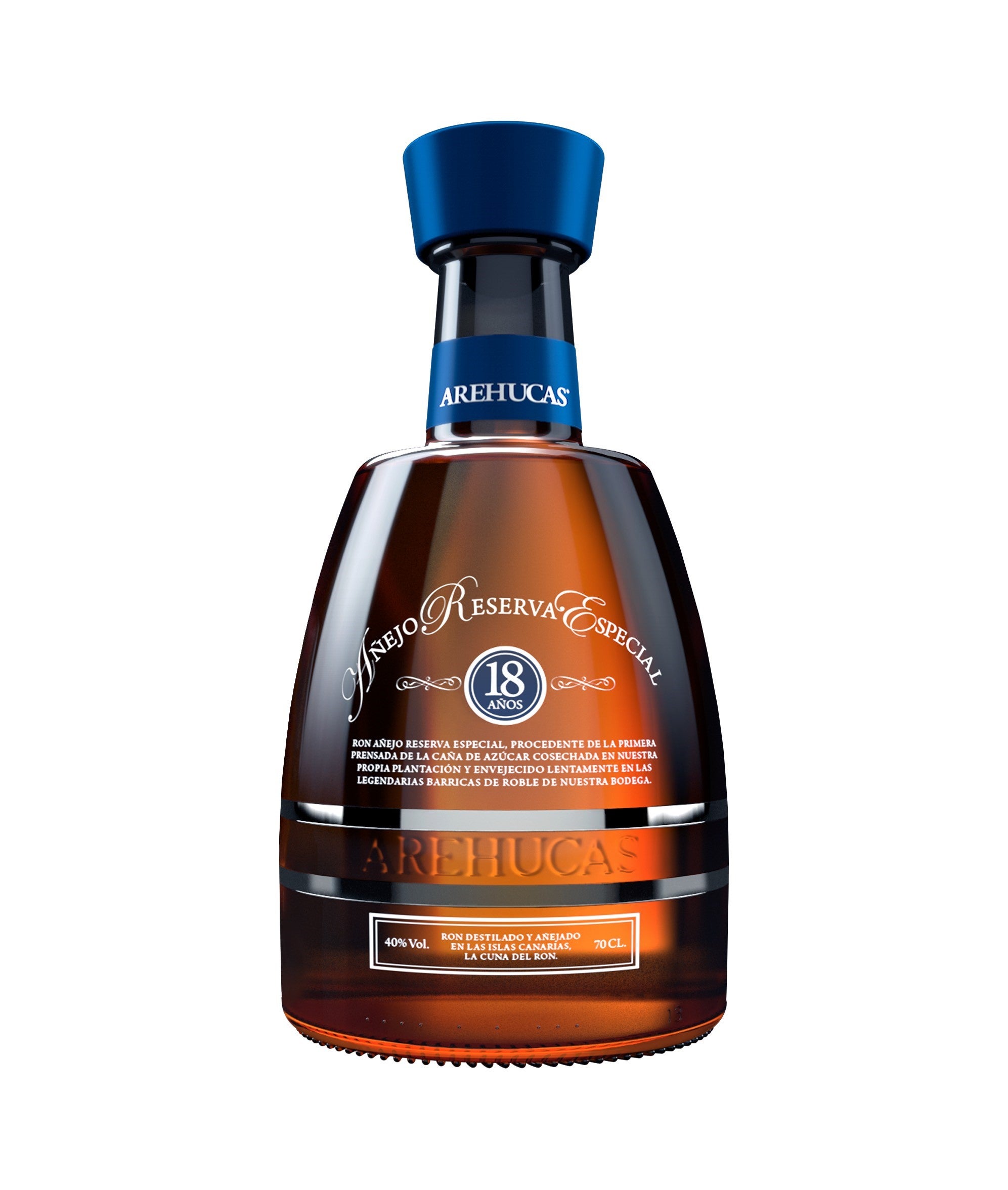Ron Arehucas de 18 años, un especial para este Día del Padre. Su complejidad y composición única esconden toques de delicadas notas de vainilla, caramelo y toques afrutados. 28’75€
