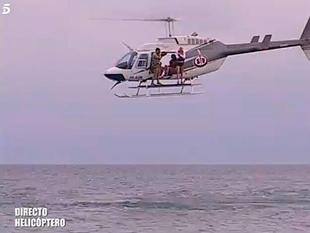 Axdrián Rodríguez listo para saltar y comenzar 'Supervivientes 2018'.