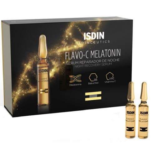 Ampollas Flavo C Melatonin de Isdin (49,95€).