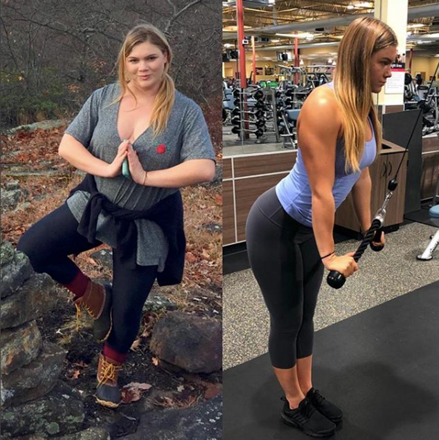 acebook: Before and After weight loss