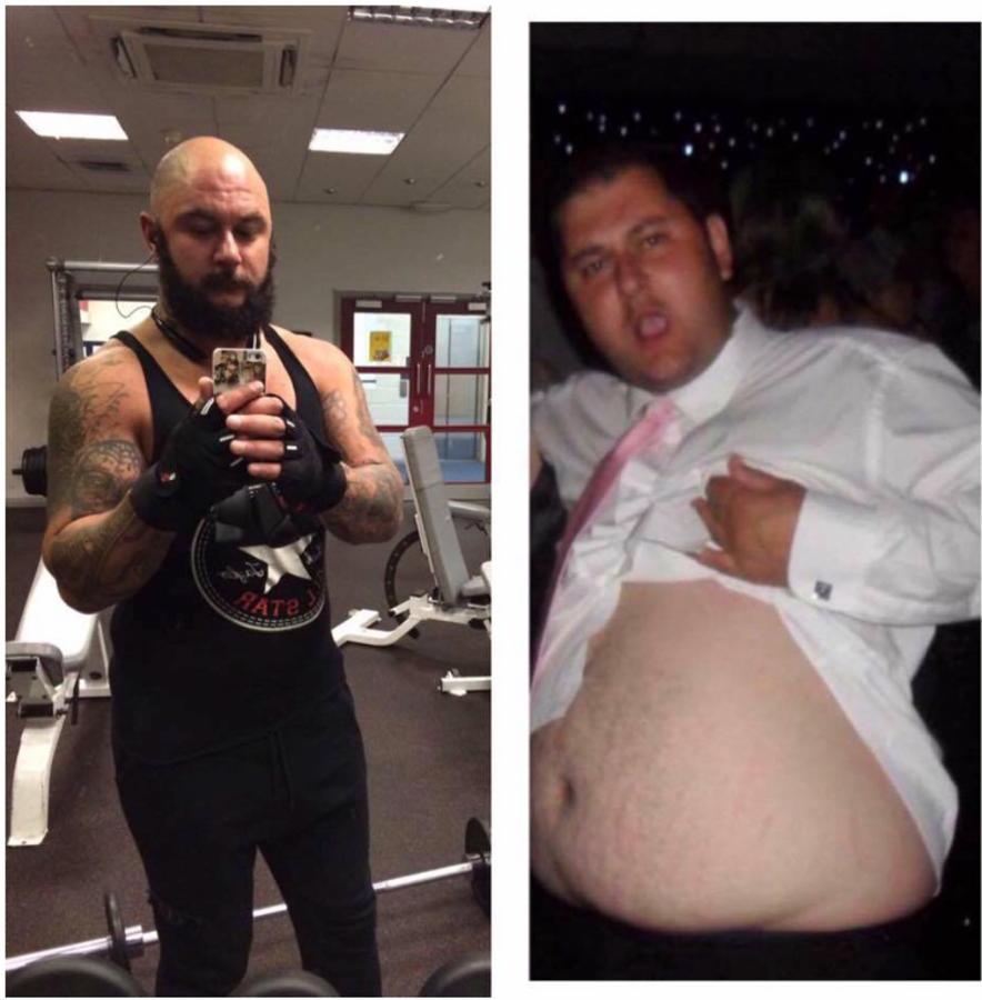 Facebook: Before and After weight loss