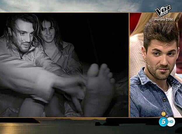 Alejandro Albalá durante el debate de 'Supervivientes 2018'.