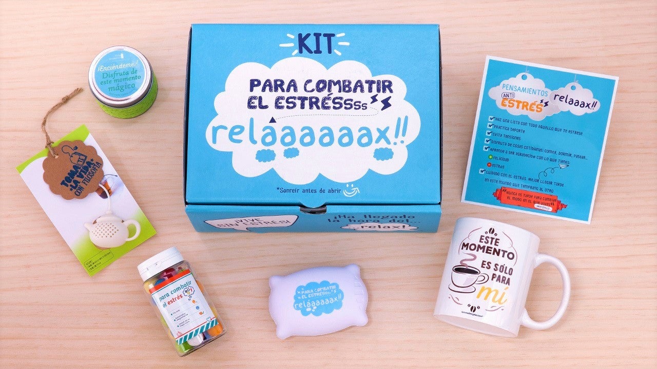 Por todas esas guerra que dábamos de pequeños, ahora que se tome su ratito de desconexión. Con este kit de relax conseguirá compensar todo esos ratos. 29.90€