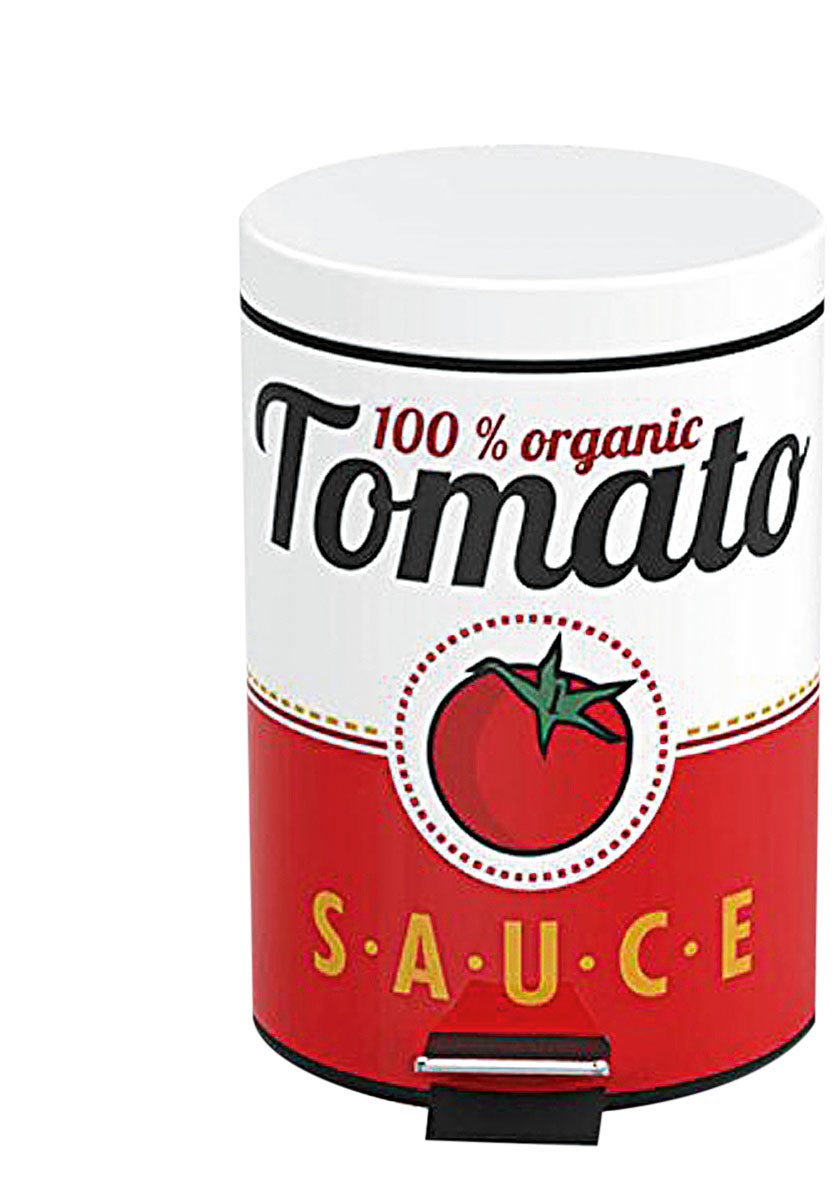 Cubo de basura inspirado en el cuadro de Warhol. (Amazon).