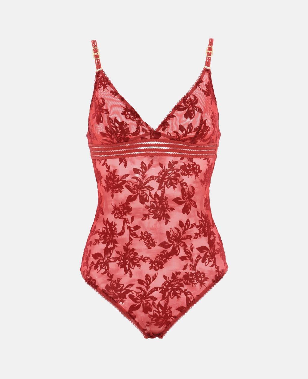 En la lencería no todo es parte de arriba y parte de abajo. Sorprendele con este elegante body de Stella McCartney. (80 euros).