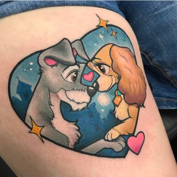 Seguro que esperabas la típica escena de ellos dos comiendo espaguetis...