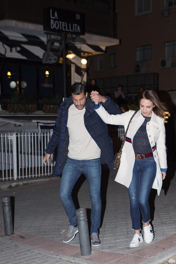 Paula Echevarría volvió a confiar en Gucci, una de sus firmas internacionales favoritas, para las piezas clave de su look 'casual chic'.