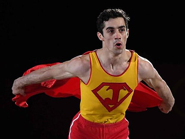 Javier Fernández durante una exhibición el pasado mes de febrero.