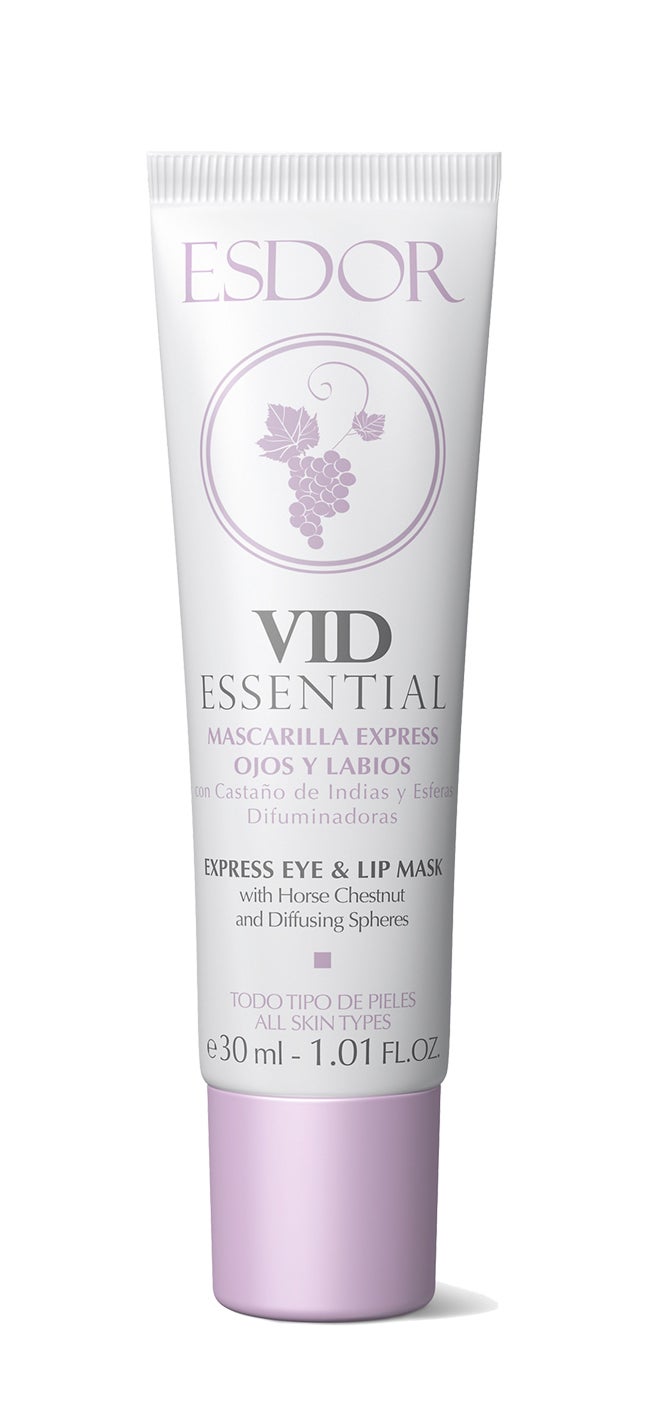 Vid Essential Mascarilla Express Ojos y Labios de Esdor (20,90 €).