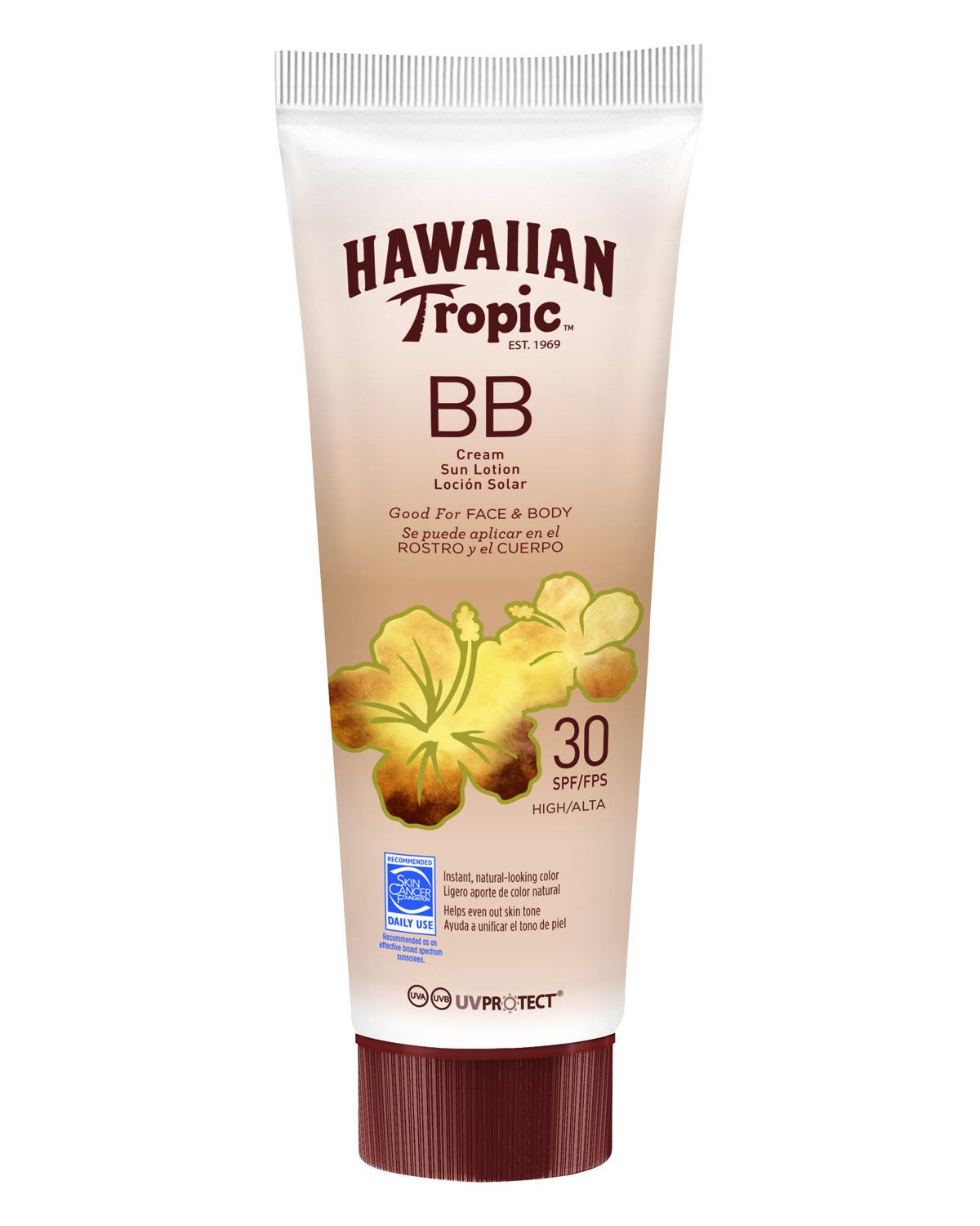 Hidrata, cuida y da uniformidad al cutis con una sola aplicación. Con factor de protección SPF30, cuenta con un acabado natural y protege la piel del envejecimiento prematuro. Además, podrás usarlo también en el cuerpo. (11,90€)