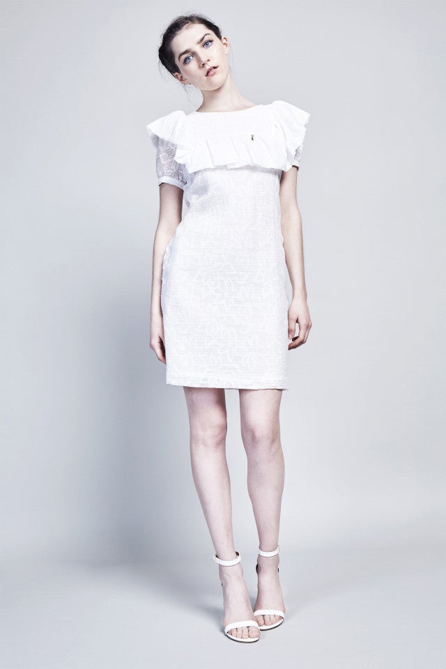 Aunque si quieres algo más formal para, por fin, esa comida en la que te presentarán a tus suegros, tienes que escoger este vestido