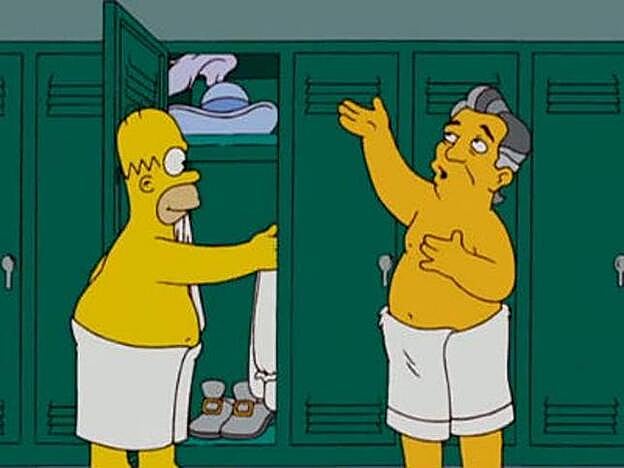 Plácido Domingo en 'Los Simpson'.
