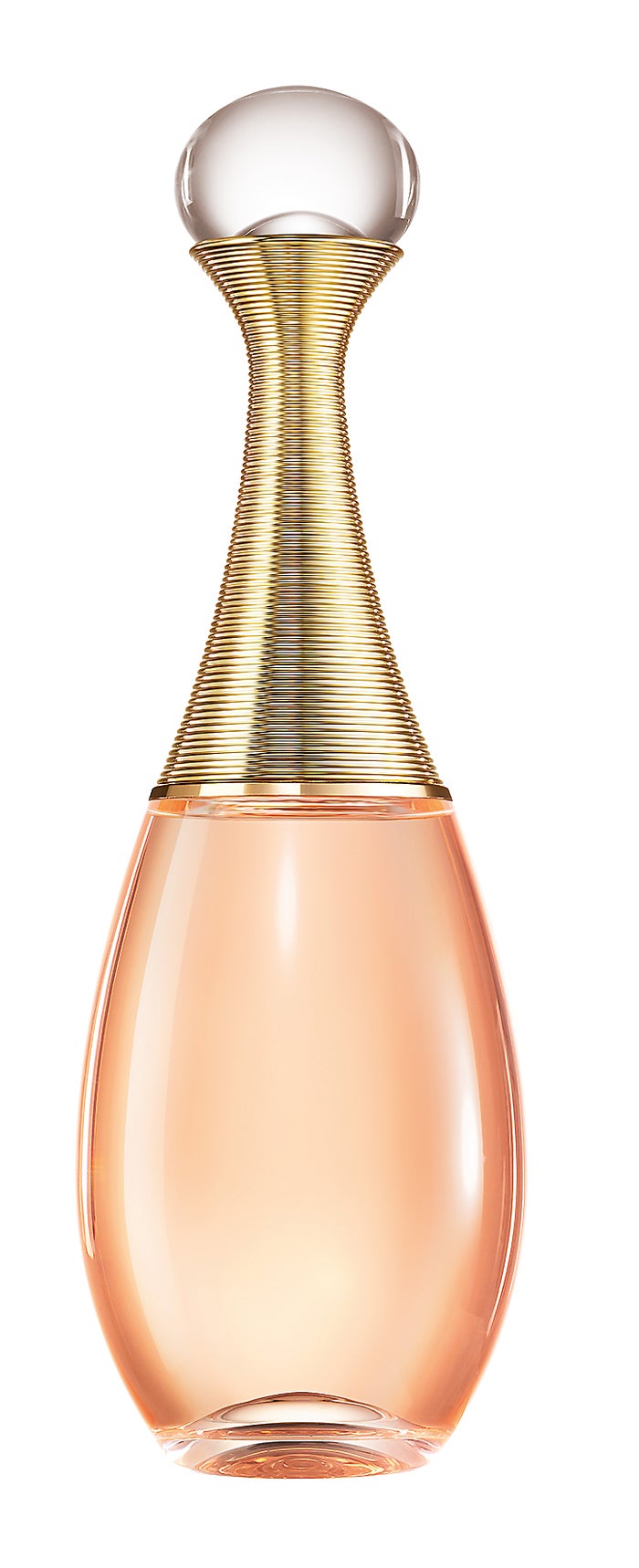 J'Adore in Joy de Dior (116€) posee la calidez de un rayo de sol que se funde en la piel a través de unas gotas de agua de mar a punto de evaporarse sobre los pétalos de una flor.