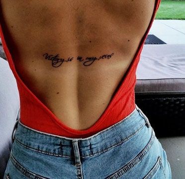 Inspiración para tus tatuajes en la espalda.