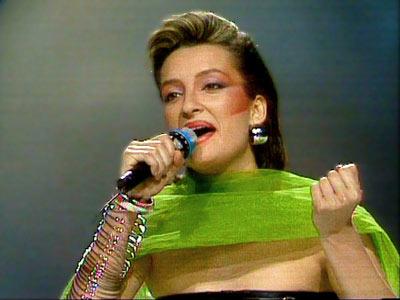 Patricia Kraus, representante de España en el Festival de Eurovisión 1987 con la canción ‘No estás solo’ ocupó el puesto 19 de 22.