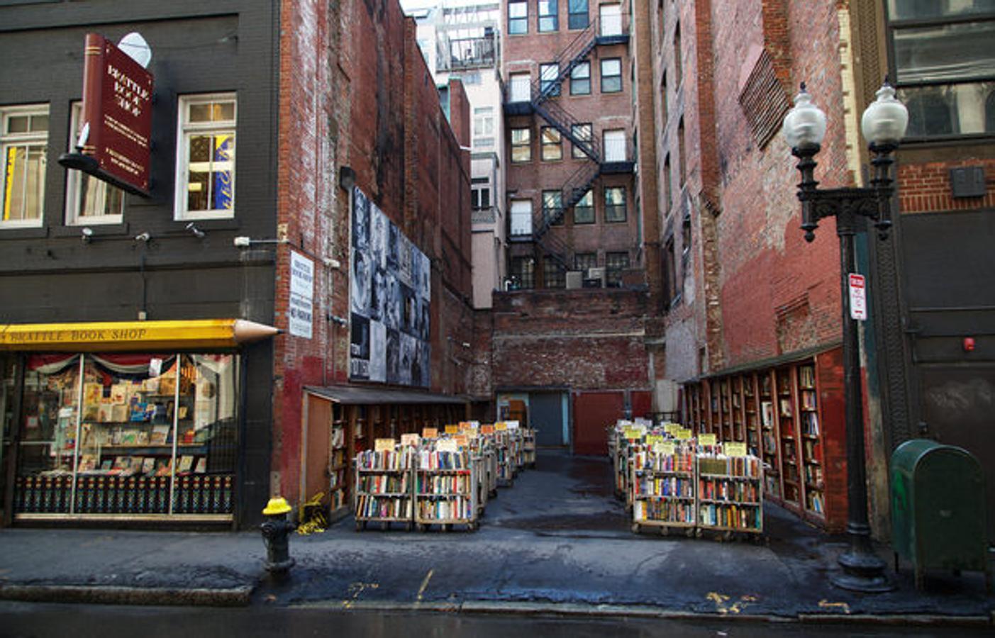Brattle Book Shop, en la 9th West Street de Boston.