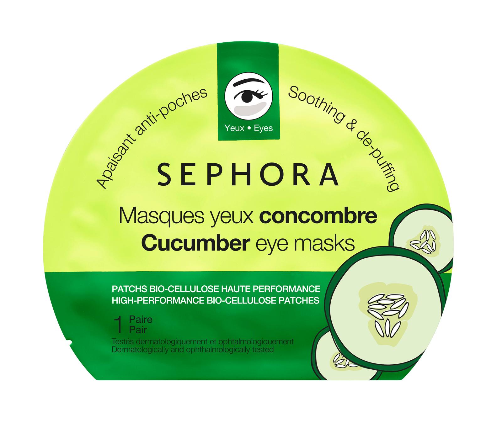 Inspiradas en los rituales de belleza asiáticos, las mascarillas para los ojos Sephora proponen fórmulas enriquecidas integradas en parches de tejido perfectamente adaptados al contorno de ojos para una eficacia óptima en 15 minutos y una mirada radiante. (3,95€, de venta en Sephora)