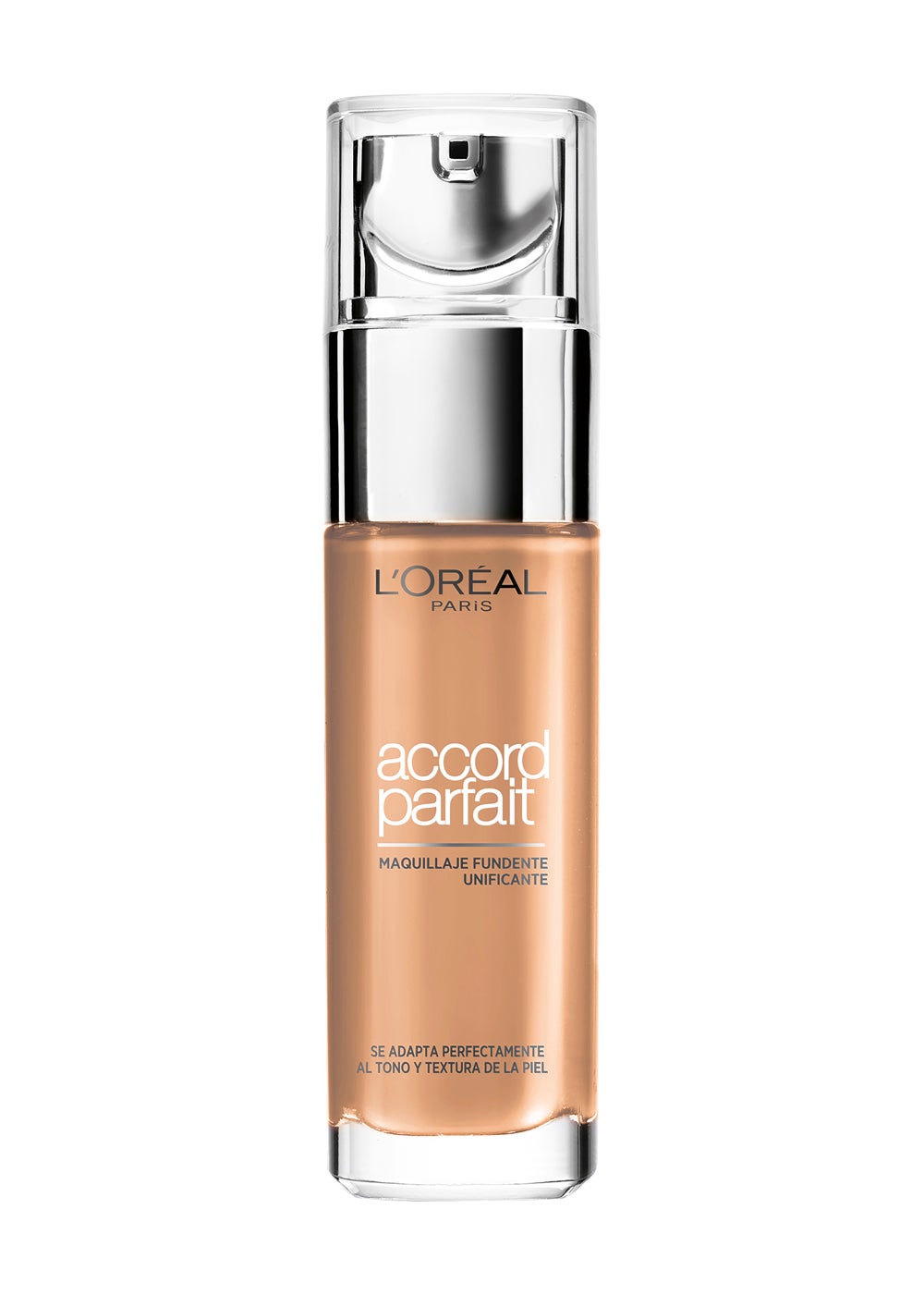 Accord Parfait de L’Oréal Paris. Un maquillaje universal que se funde en la piel gracias a su fórmula que ofrece cobertura perfecta sin efecto máscara y un acabado natural. (15€)