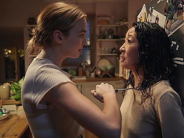 Una escena de 'Killing Eve'.
