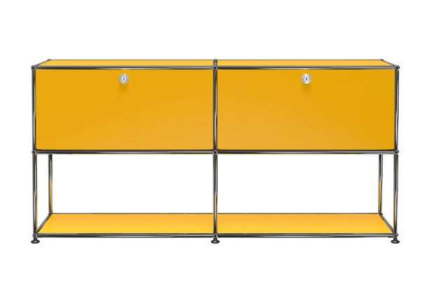 El sistema modular USM es un clásico del diseño desde 1969, cuando se empezó a producir en serie. Sus módulos -armarios, estanterías...- se adaptan a las distintas habitaciones y permiten hasta organizar una taquilla.