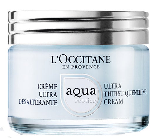 Aqua Réotier Crema Ultra Hidratante de L’Occitane (28 euros).