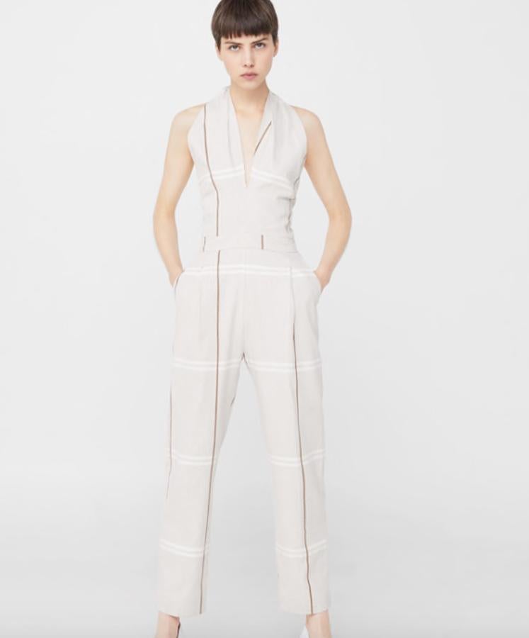 Mono largo de lino de Mango Outlet: 29,99 euros.