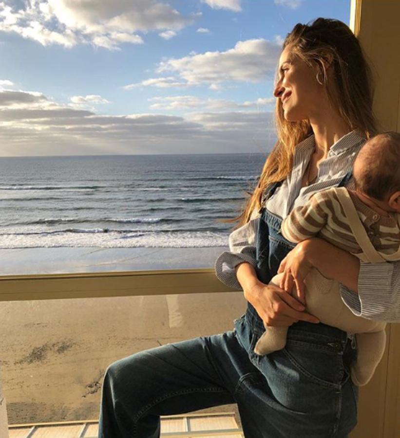 La modelo vivió uno de los momentos más emocionantes el 31 de diciembre de 2017 cuando dio la bienvenida junto a su pareja, José María García Fraile, a su primera hija, Ariadne.