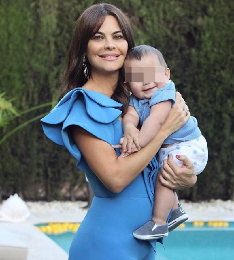 Desde que nació su pequeño Elías en septiembre de 2017, la modelo ha mostrado en varias ocasiones con orgullo su nueva faceta como madre.