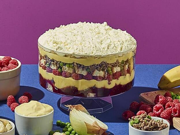 El 'Trifle de Rachel' que ahora puedes pedir a Deliveroo.