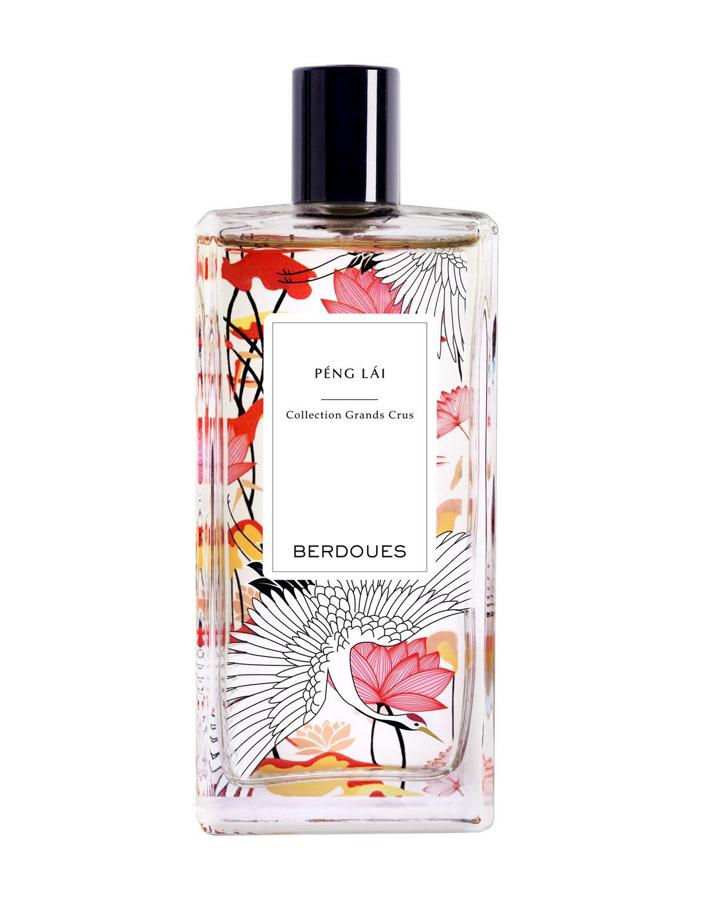 Revela una de las flores más preciosa de China: el Osmanthus.  Péng Lái de Maison Berdoues  (79 €, EDP 100 ml).