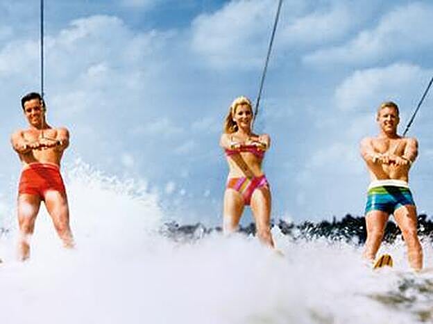 'Esquiadores acuáticos', de Hank Mayer (1968).