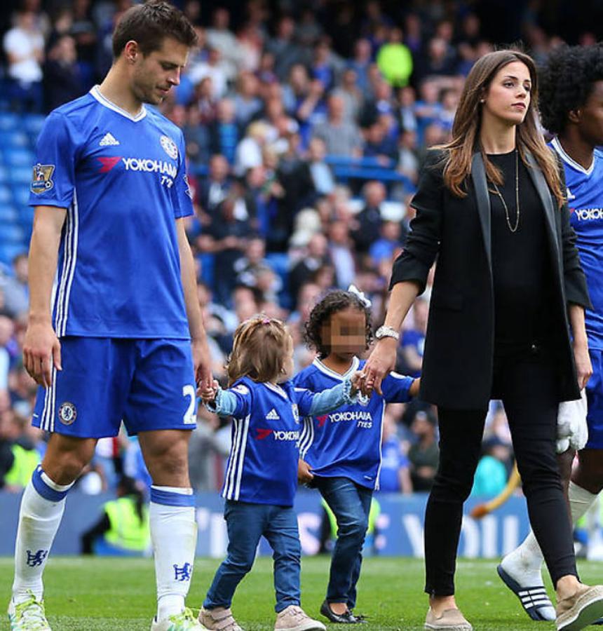 Adriana Guerendiain está casada con el futbolista César Azpilicueta, jugador de La Roja.