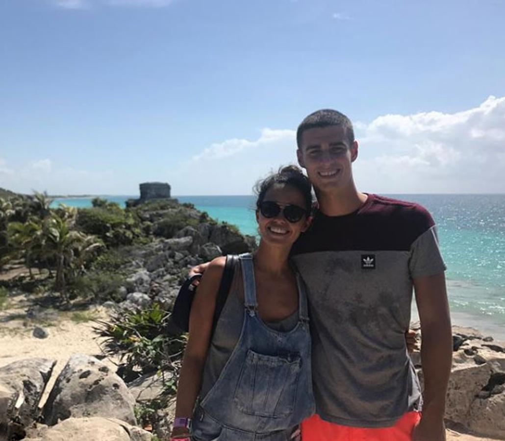 Andrea Pérez, actual novia de Kepa Arrizabalaga, que defenderá la portería de La Roja con 23 años.