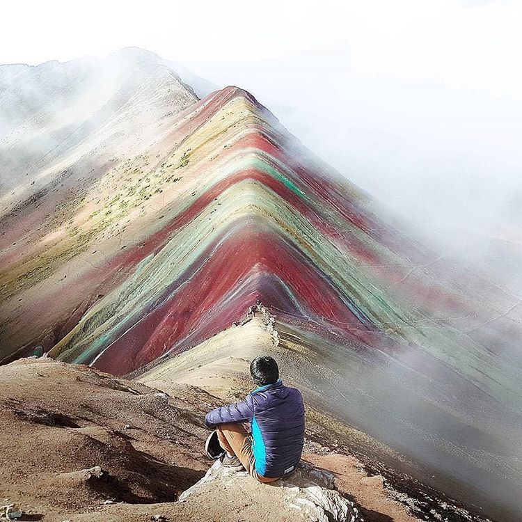 Y hablando de colores: los de la Montaña de Vinicunca parecen hechos a pincel...