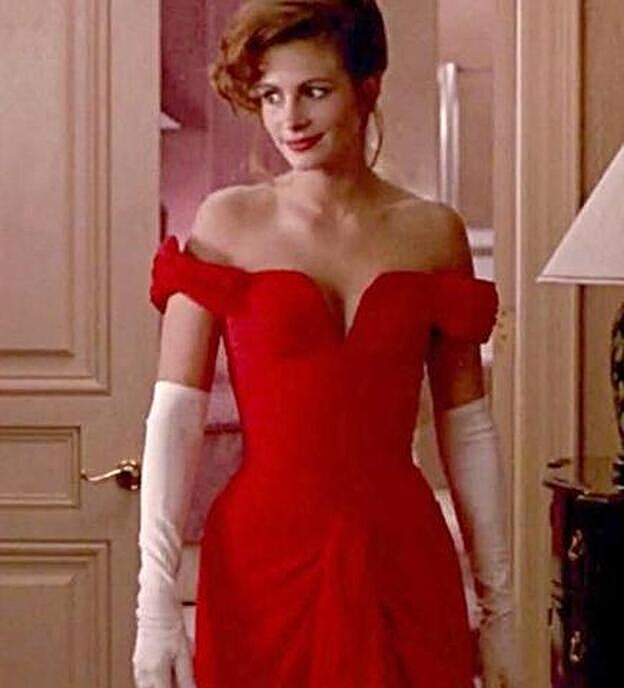 Julia Roberts en su papel de Vivian, en 'Pretty Woman'.