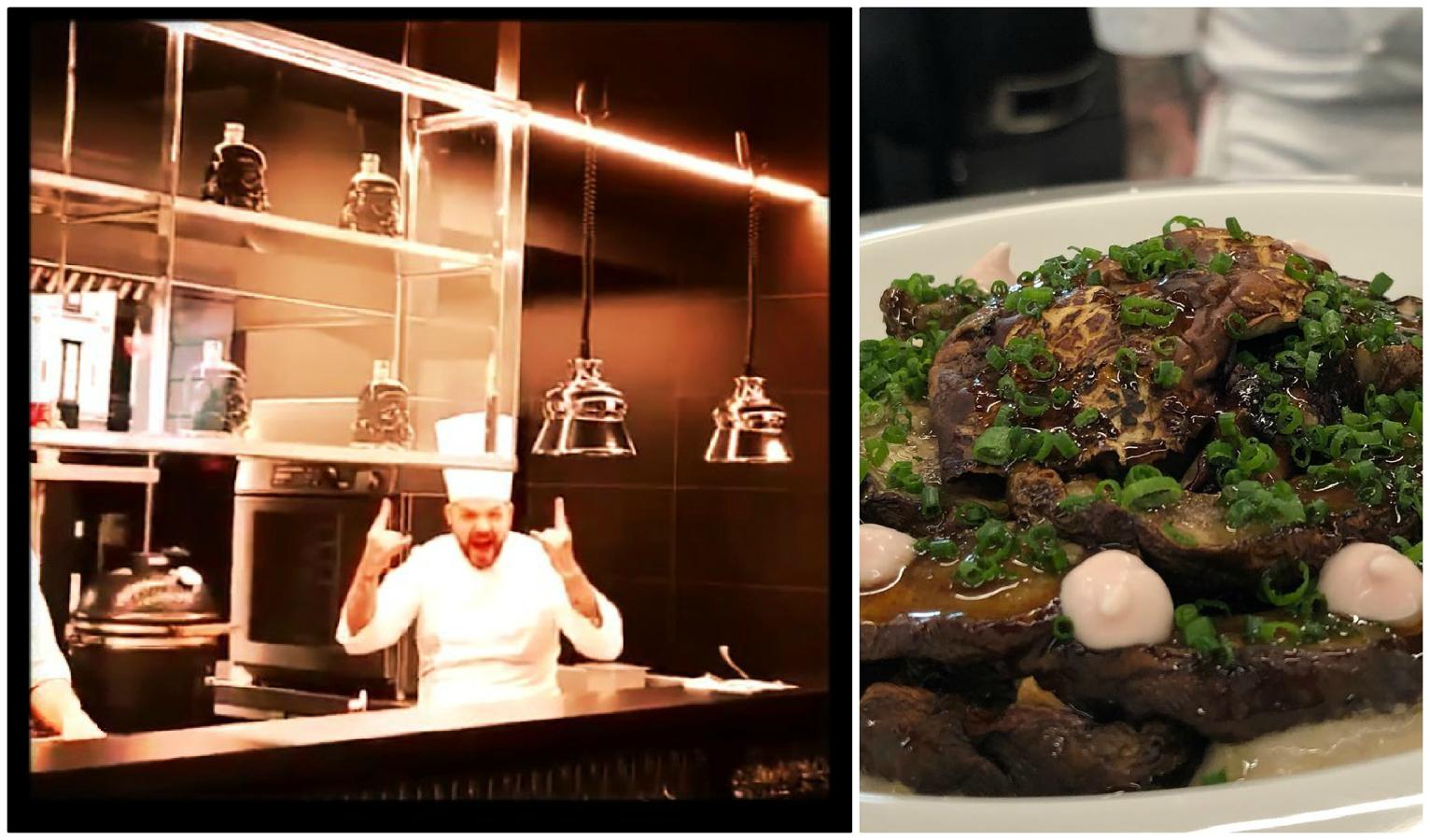 La propuesta gastronómica de Tonino Valiente, al frente de los fogones de Tatau (Calle Azara s/n, Huesca) es tan irreverente como deliciosa. Aseguran que Tatau es "una experiencia que marca, como los tatuajes que antaño dejaron huella en la piel de los marineros en cada puerto. Es el bar de tapas al que nos gustaría ir como clientes. Es cocina elaborada con cariño y en formato tapa. Es el mimo por el detalle. Es todo lo que somos, es todo lo que nos gusta". Disponen de un menú degustación corto (40 euros), otro más largo (100 euros) y un menú con maridaje por 150 euros, aunque se puede comer más que bien por un precio medio de carta de poco más de 30 euros por comensal (vino aparte, claro).