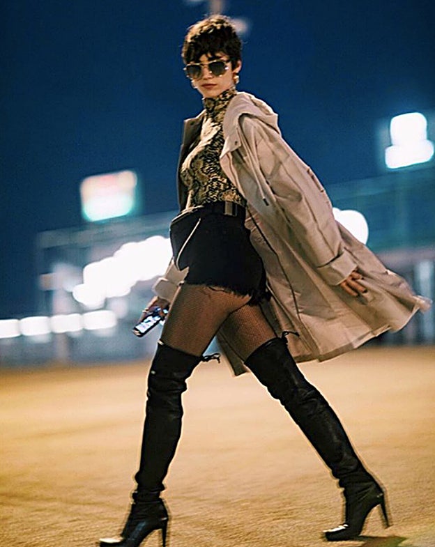 El look rompedor de Úrsula Corberó.