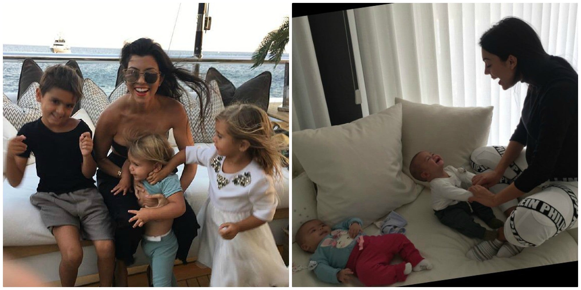 Madres modelo. Caras de felicidad.