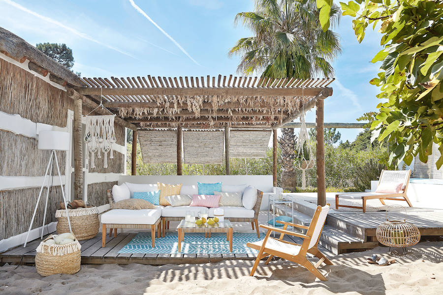 Este rincón 'chill out' que nos propone Maison du Monde está llamado a ser el epicentro de todas tus noches de verano.