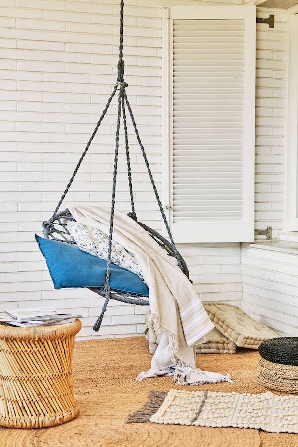 Más rincones inspiradores con la madera y el azul y blanco como protagonistas.