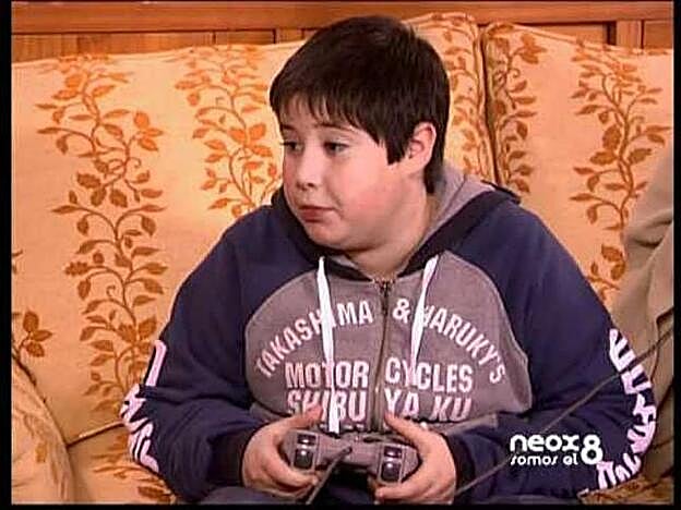 Eduardo García en su etapa en 'Aquí no hay quien viva' (Antena 3).