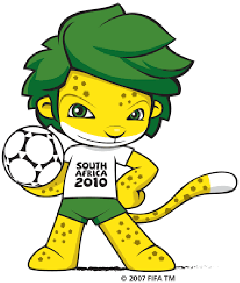 Zakumi, mascota del Mundial de Sudáfrica 2010