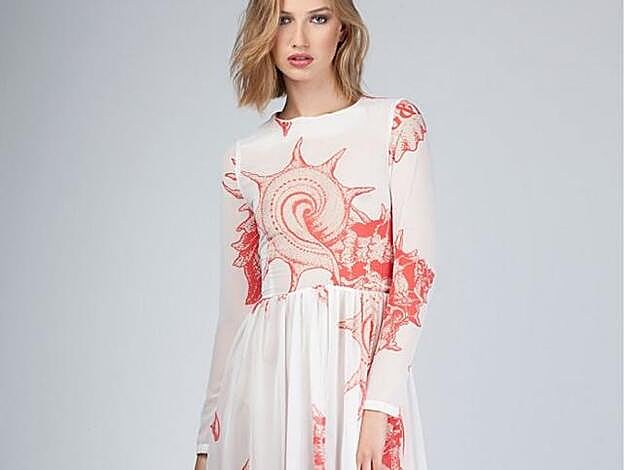 Vestido de Guts and love, aún disponible en la web de la firma.