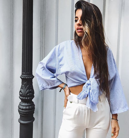 Top Navy de Gloriasshop: 19,90 euros.